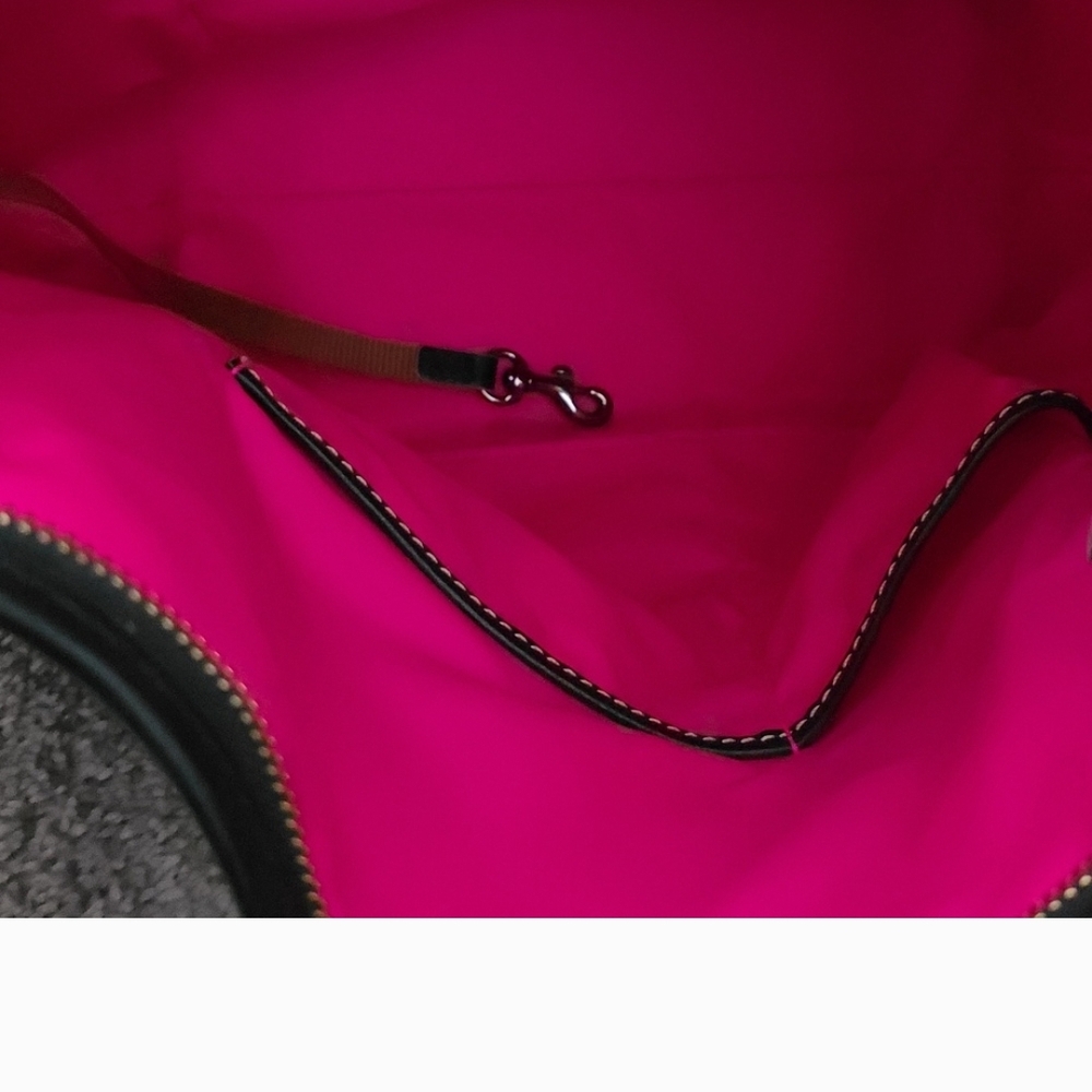 Dooney & Bourke Black MINNIE MOUSE and Pink Shoulder Bag - Picture 2 of 4